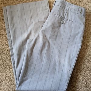 Pinstripe slacks